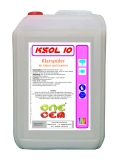 onecem® KSOL 10 - Klarspüler SAUER 10Ltr. - rosa